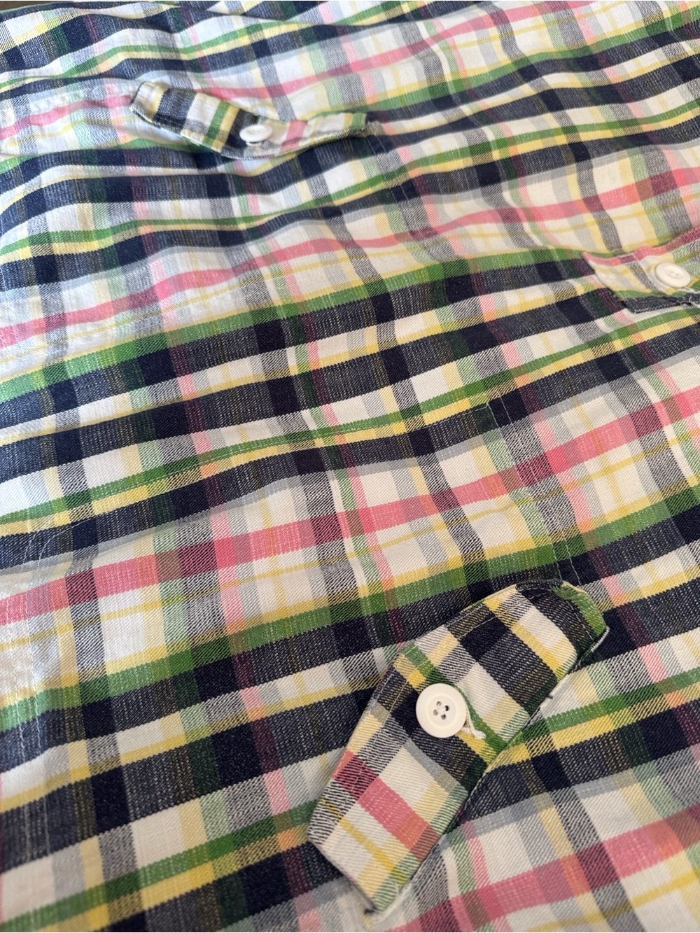 Merona Pastel Plaid Hooded Button Shirt Jacket - Picture 8 of 9
